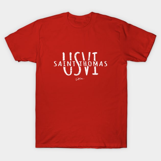 Saint Thomas, USVI (U.S. Virgin Islands) T-Shirt by jcombs
